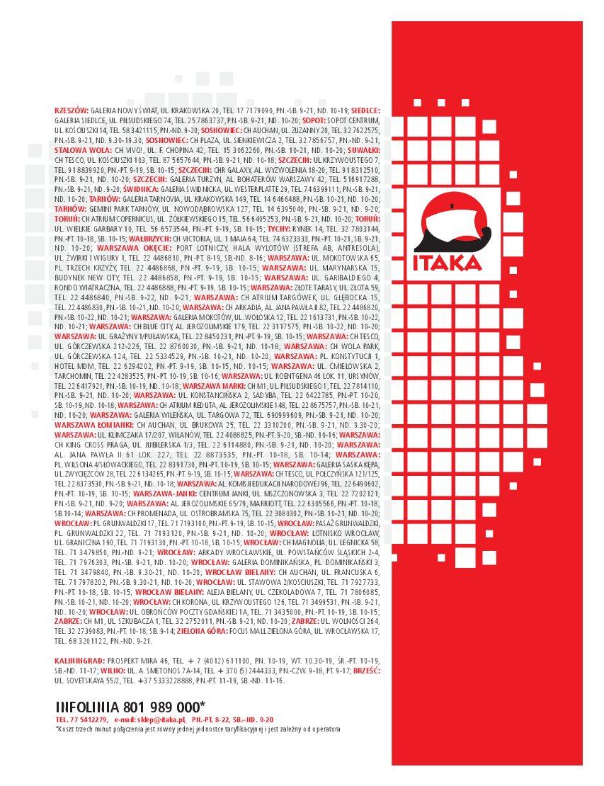 Gazetka promocyjna ITAKA str. 195