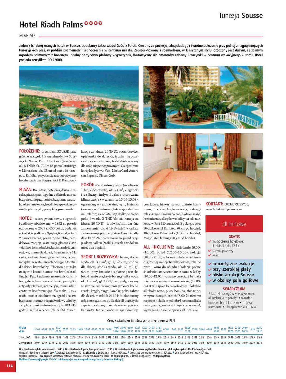 Gazetka promocyjna ITAKA str. 116