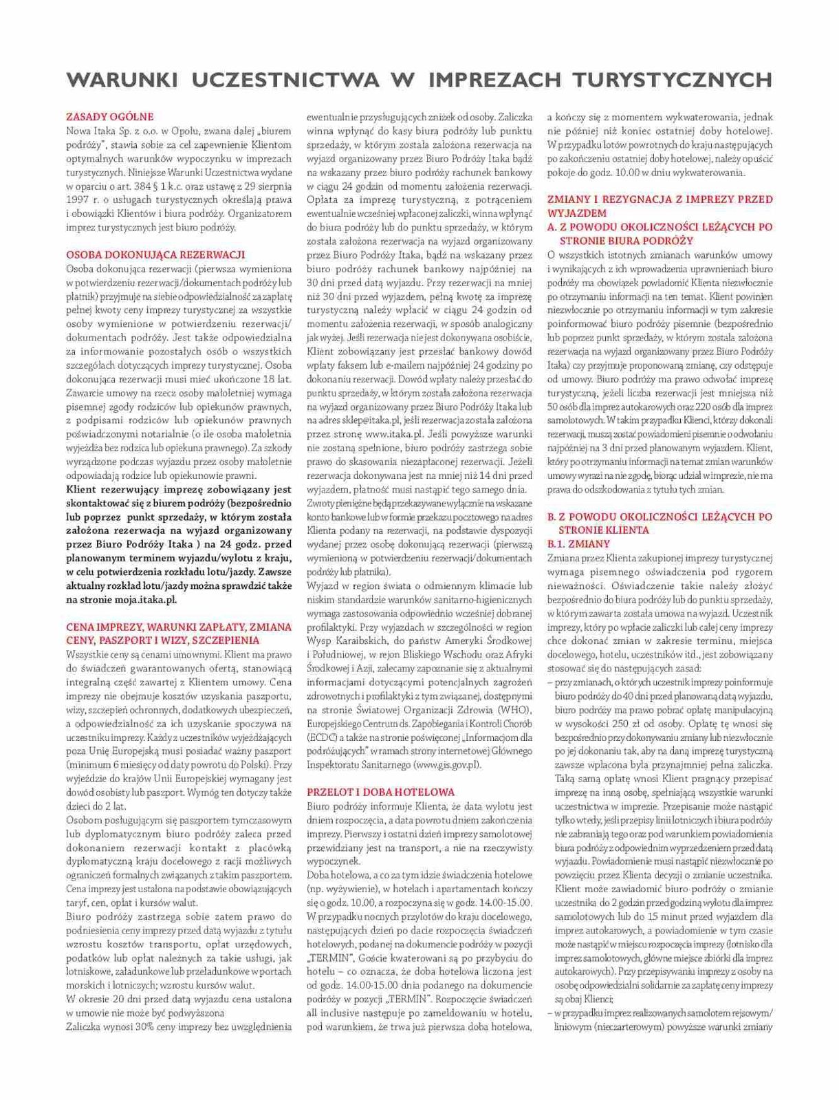 Gazetka promocyjna ITAKA str. 190