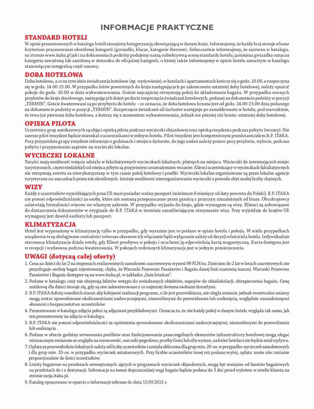 Gazetka promocyjna ITAKA str. 125