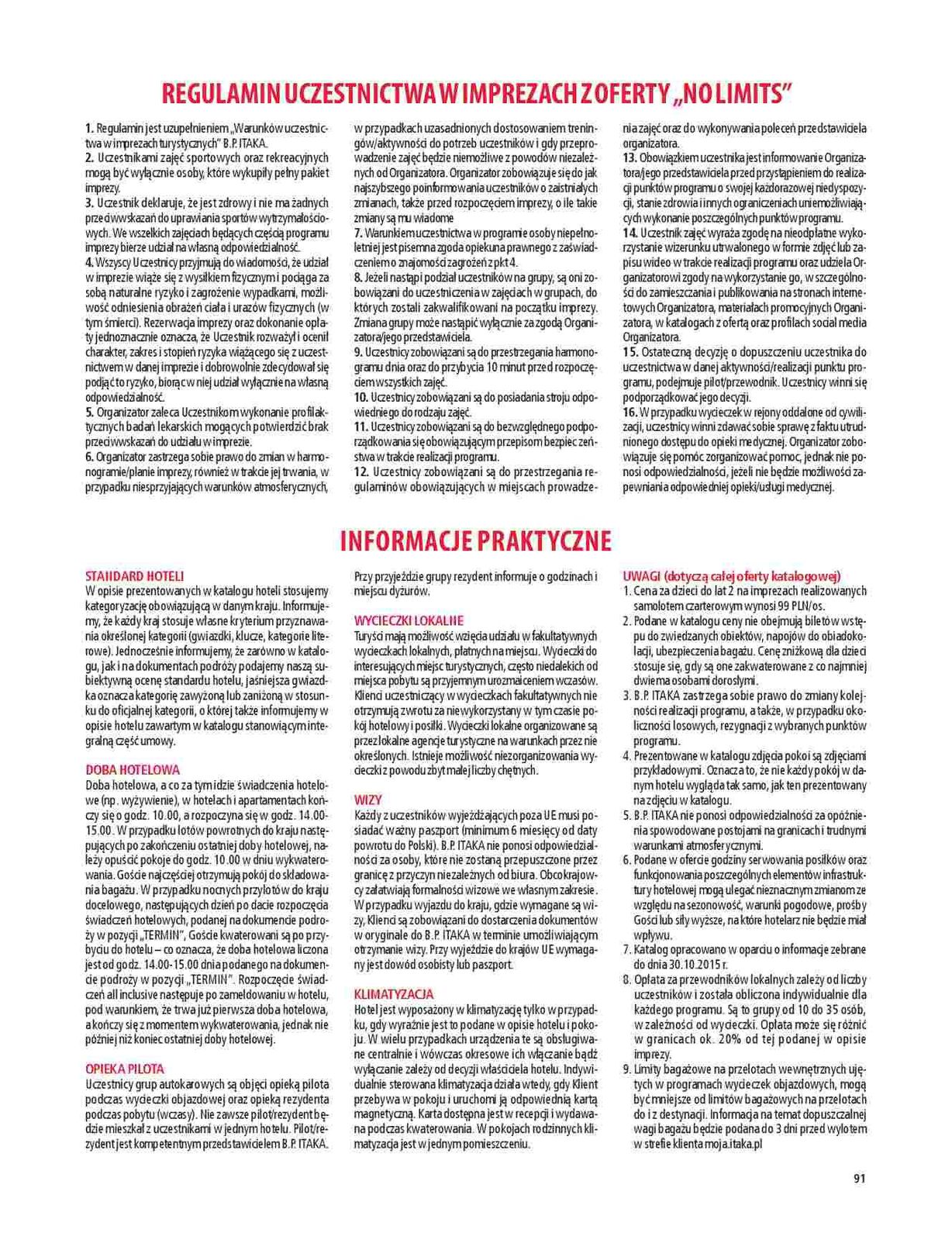 Gazetka promocyjna ITAKA str. 93