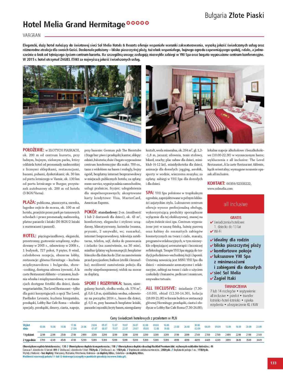 Gazetka promocyjna ITAKA str. 135