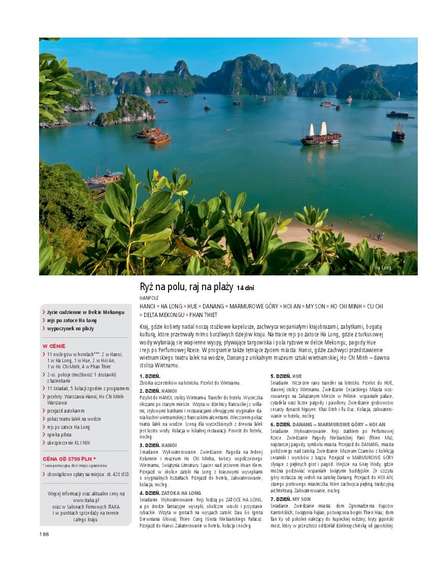 Gazetka promocyjna ITAKA str. 190