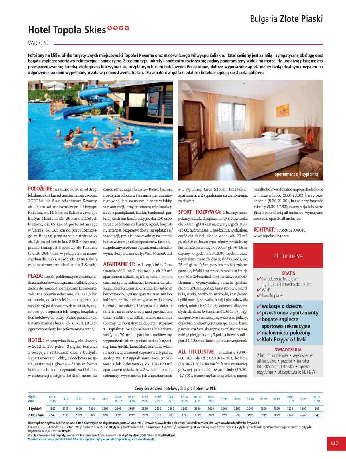 Gazetka promocyjna ITAKA str. 139