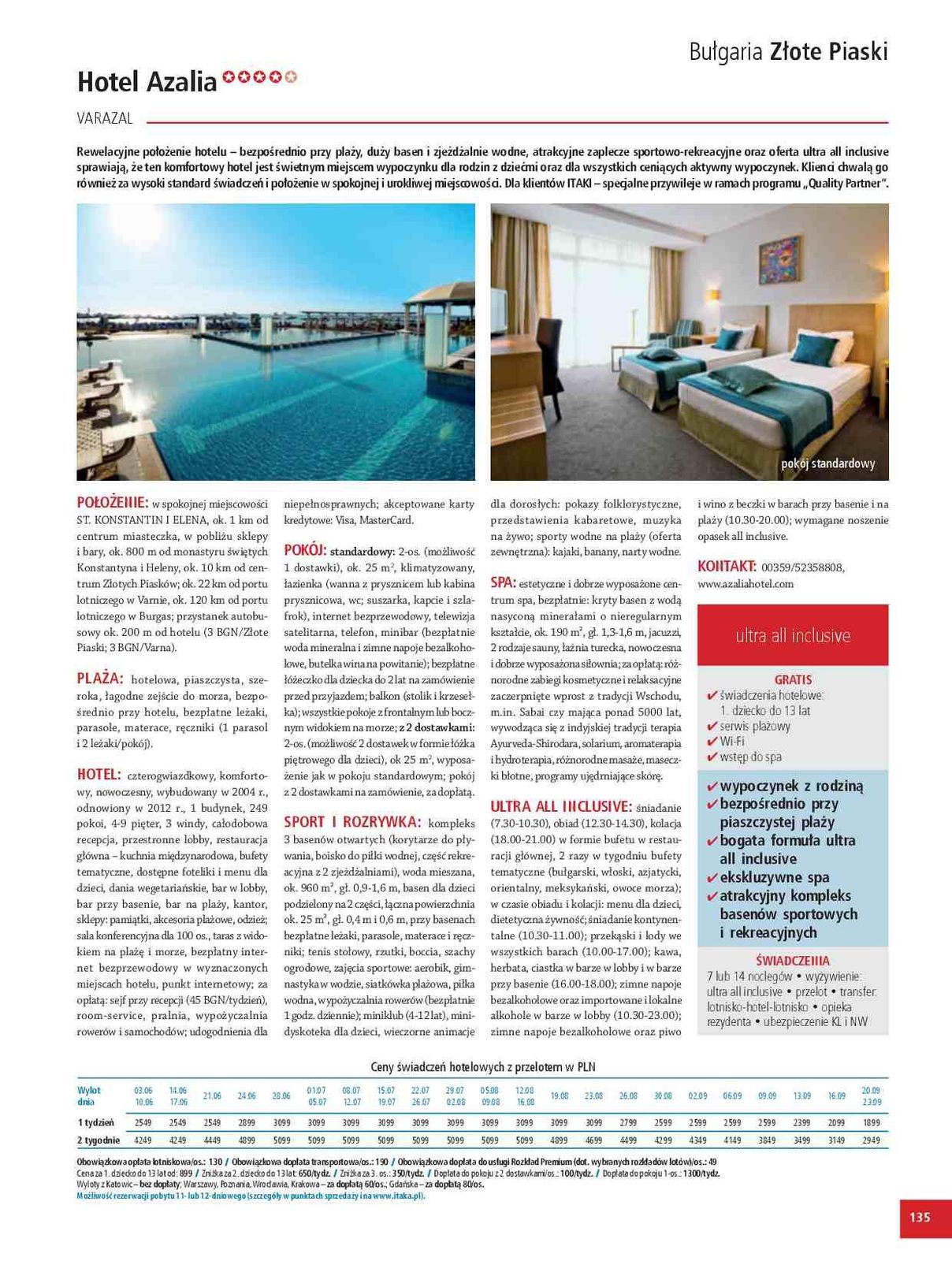 Gazetka promocyjna ITAKA str. 137