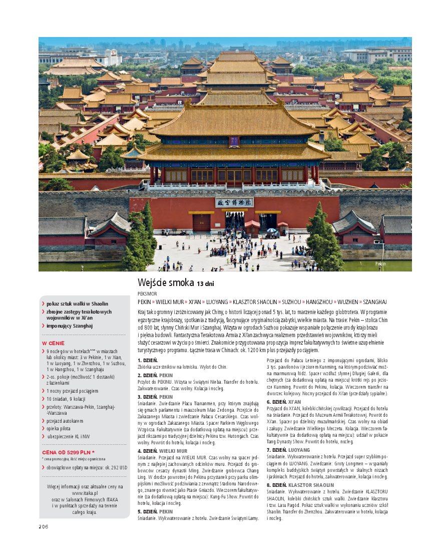 Gazetka promocyjna ITAKA str. 208