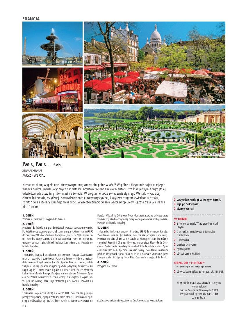 Gazetka promocyjna ITAKA str. 66