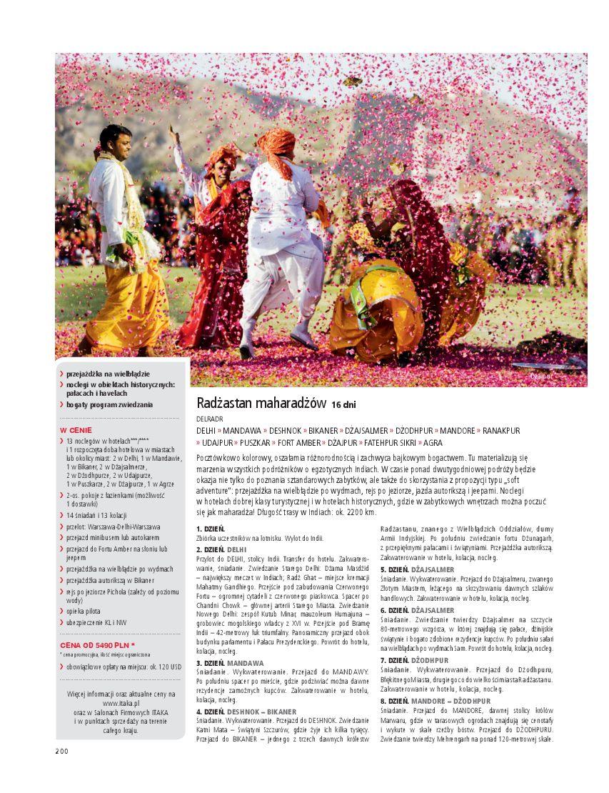 Gazetka promocyjna ITAKA str. 202