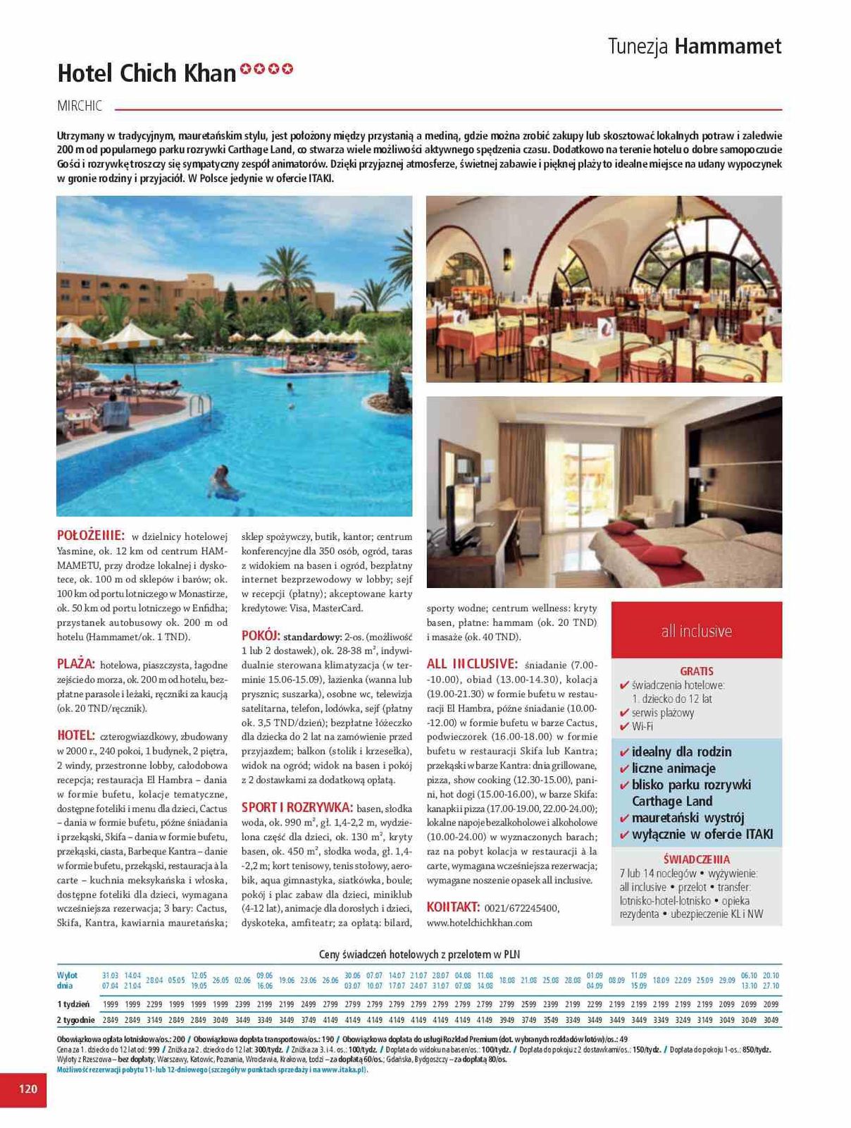 Gazetka promocyjna ITAKA str. 122