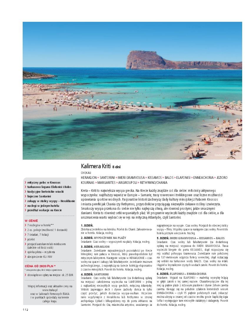 Gazetka promocyjna ITAKA str. 114