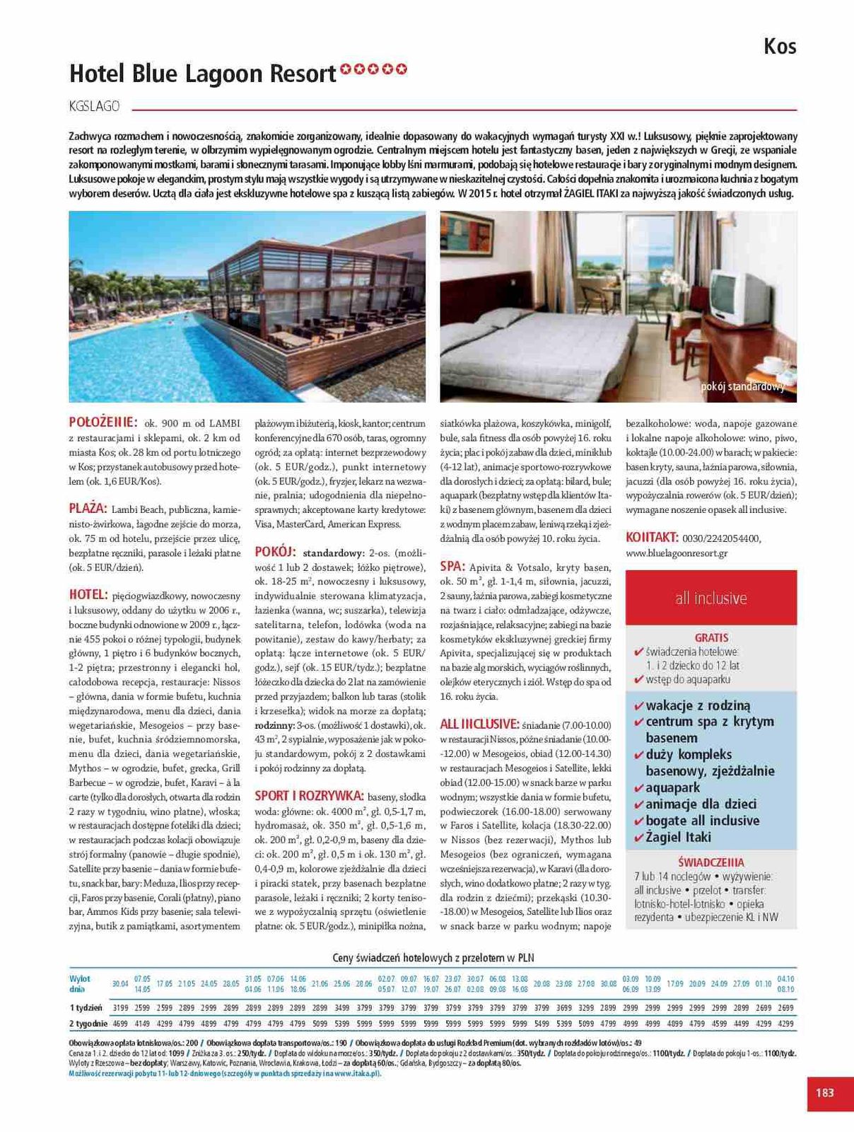 Gazetka promocyjna ITAKA str. 185