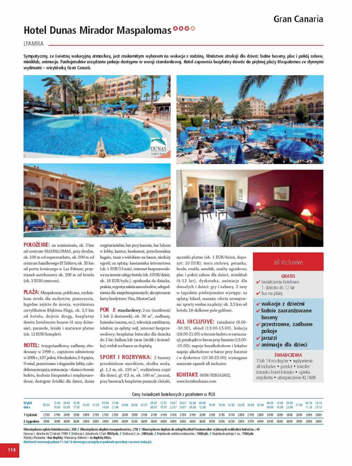 Gazetka promocyjna ITAKA str. 116