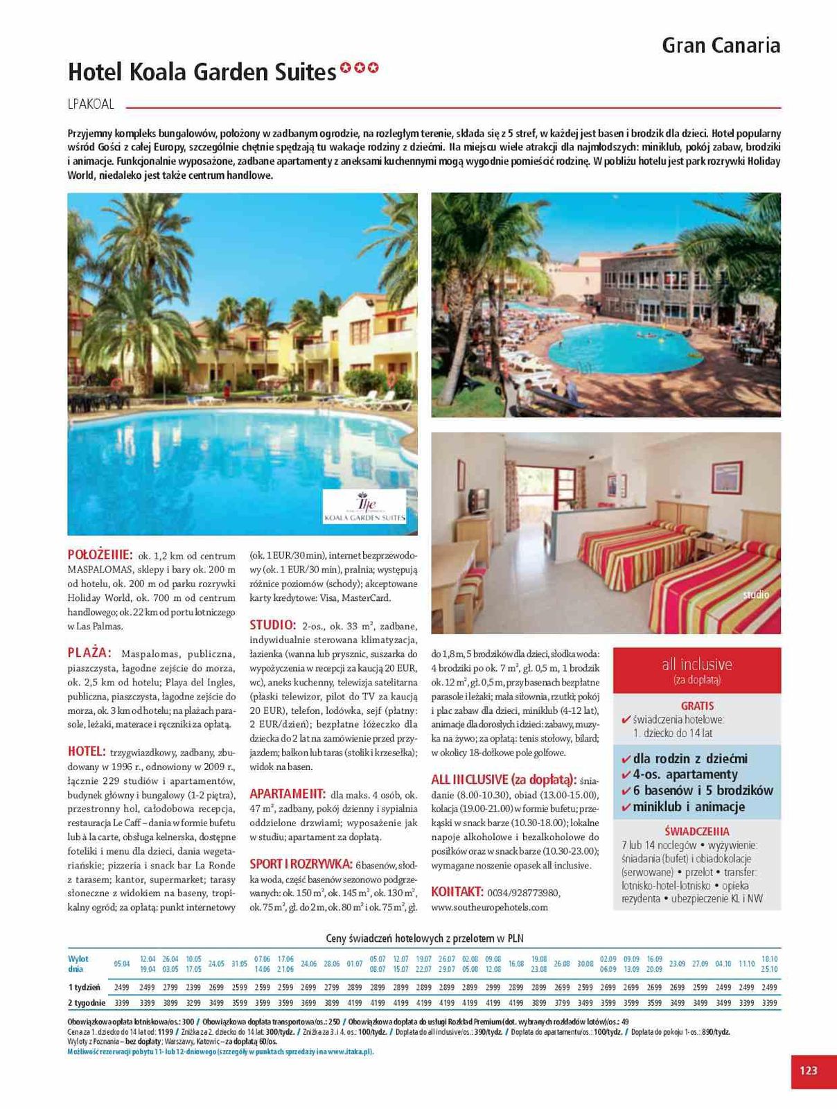 Gazetka promocyjna ITAKA str. 125