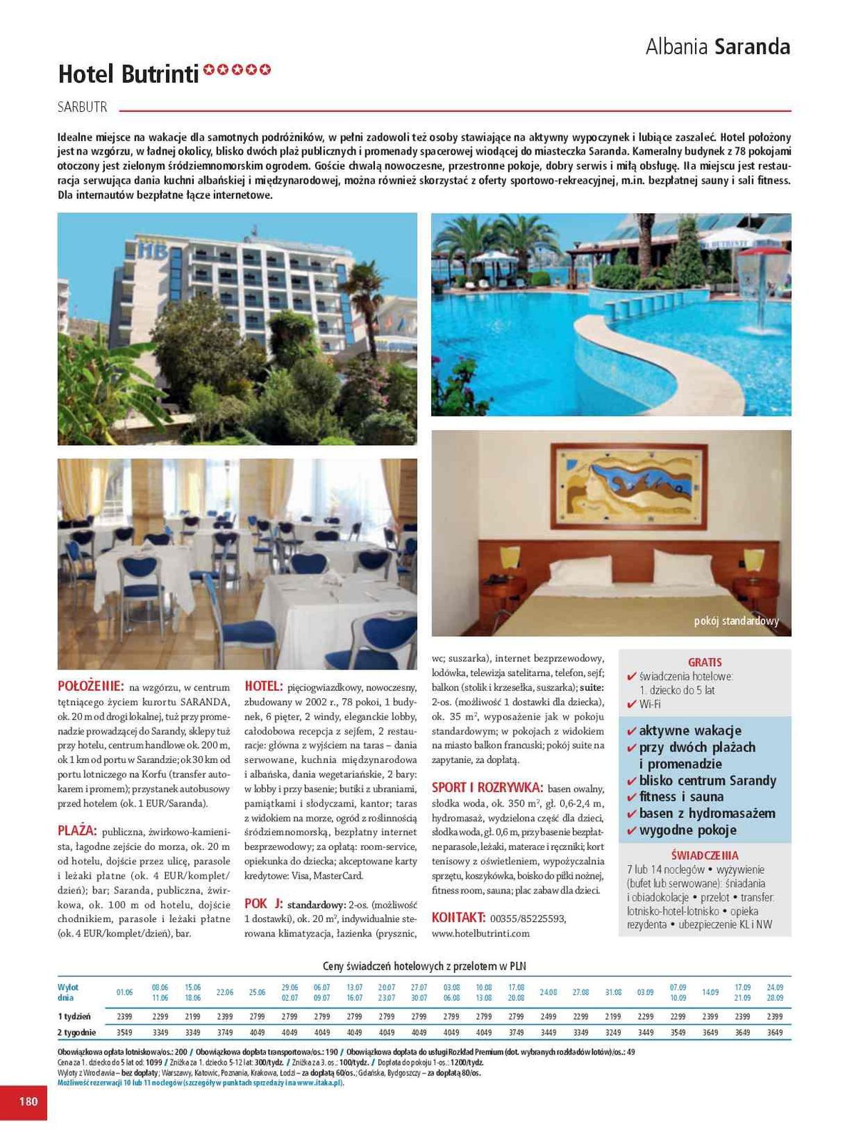 Gazetka promocyjna ITAKA str. 182