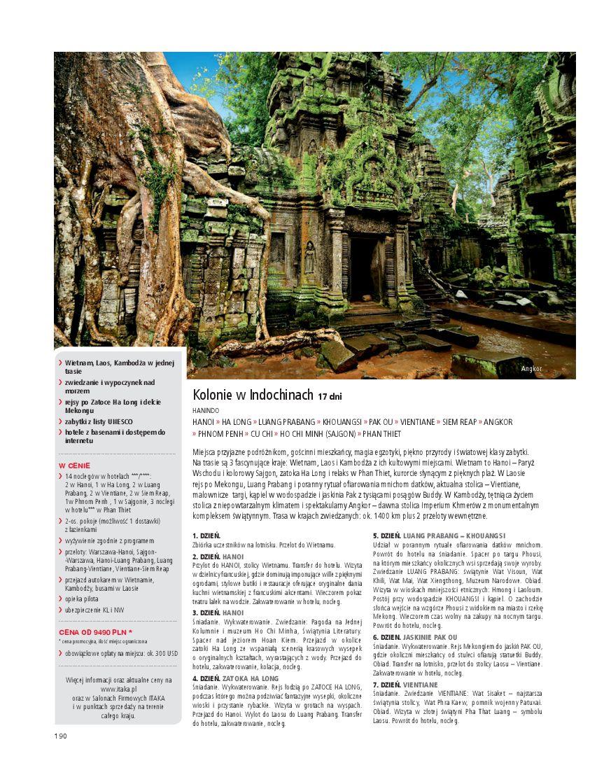 Gazetka promocyjna ITAKA str. 192