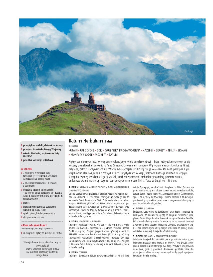 Gazetka promocyjna ITAKA str. 154