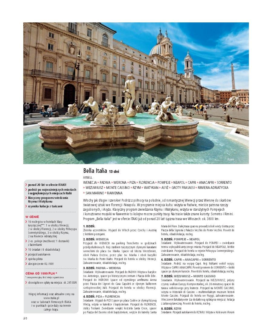 Gazetka promocyjna ITAKA str. 22