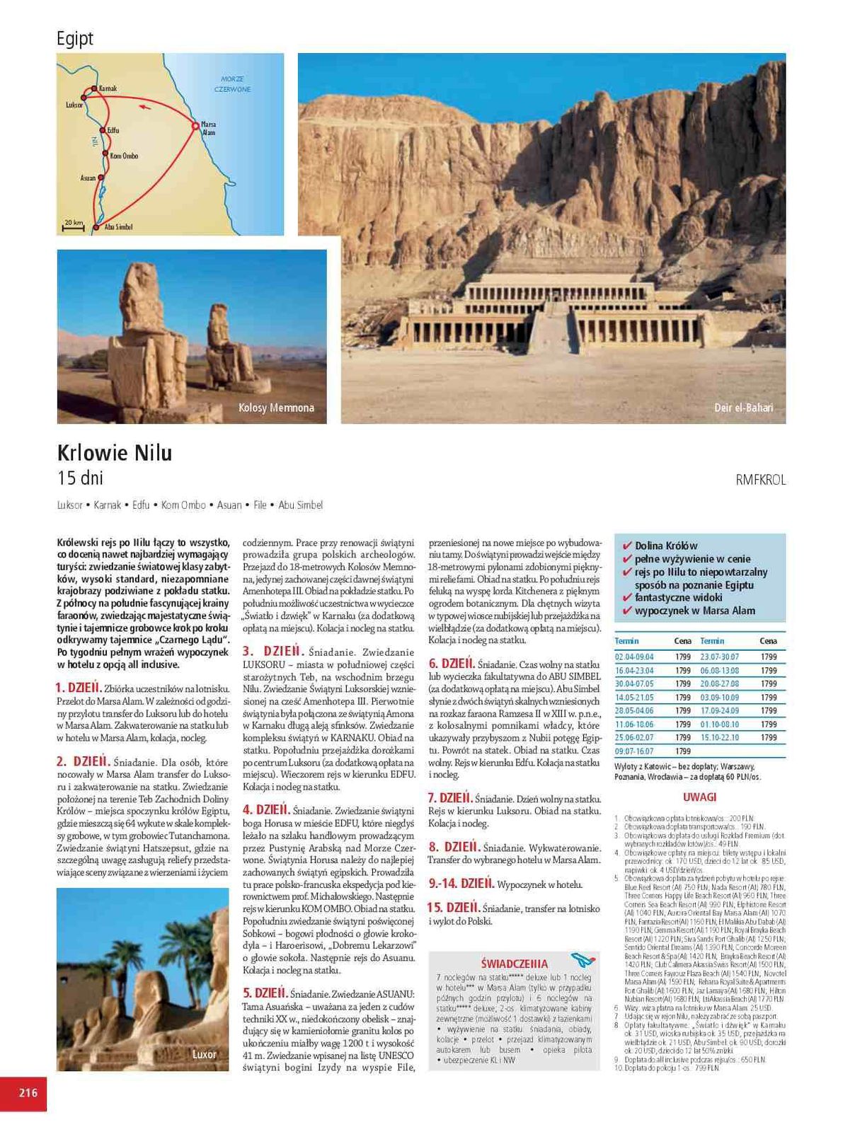 Gazetka promocyjna ITAKA str. 218