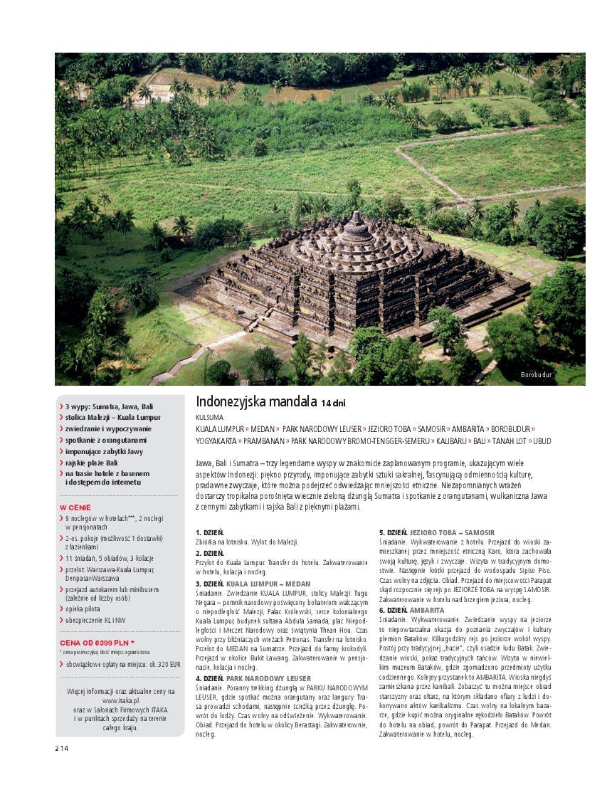 Gazetka promocyjna ITAKA str. 216