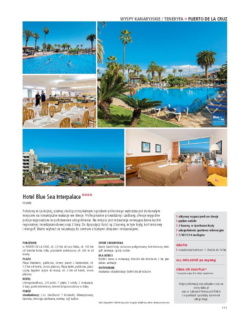 Gazetka promocyjna ITAKA str. 113