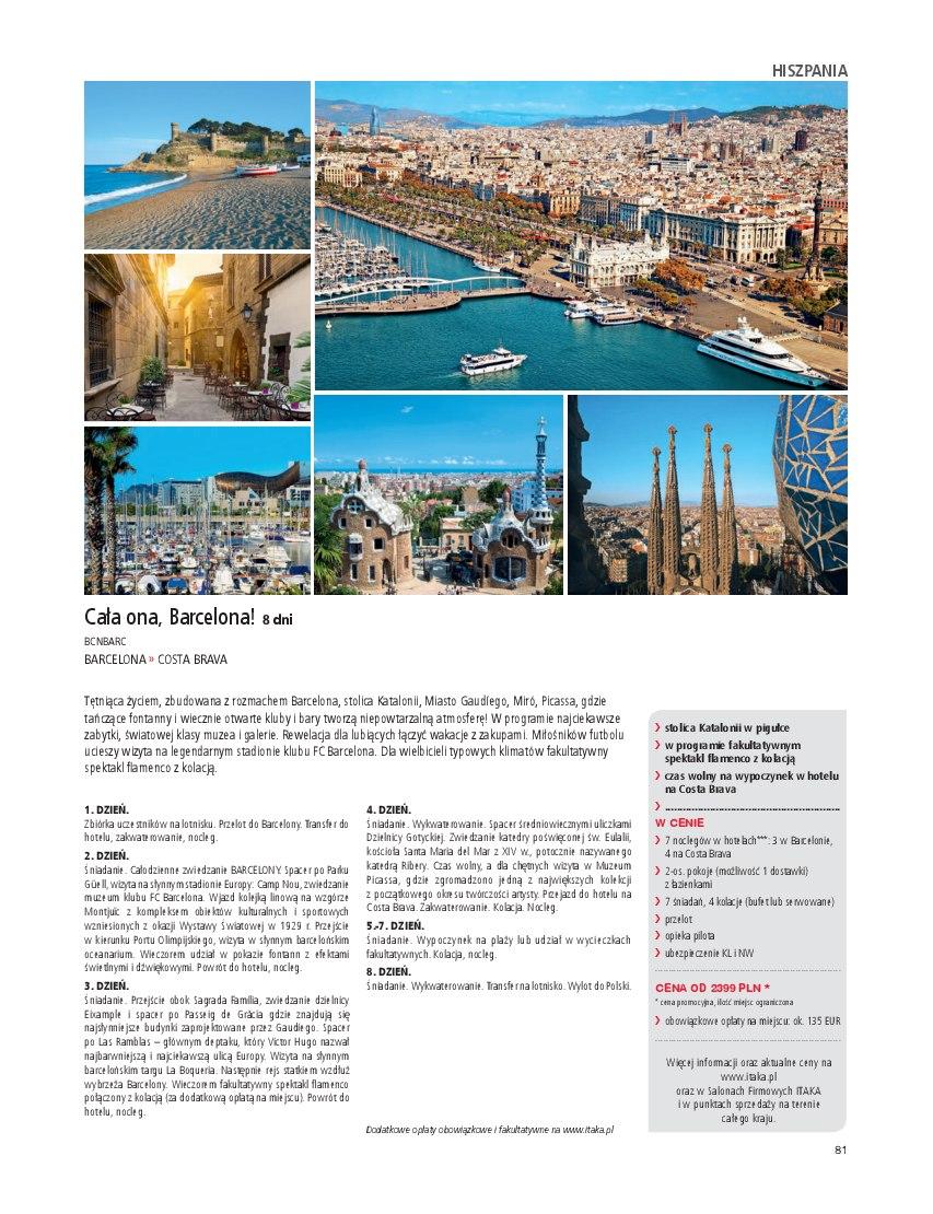 Gazetka promocyjna ITAKA str. 83