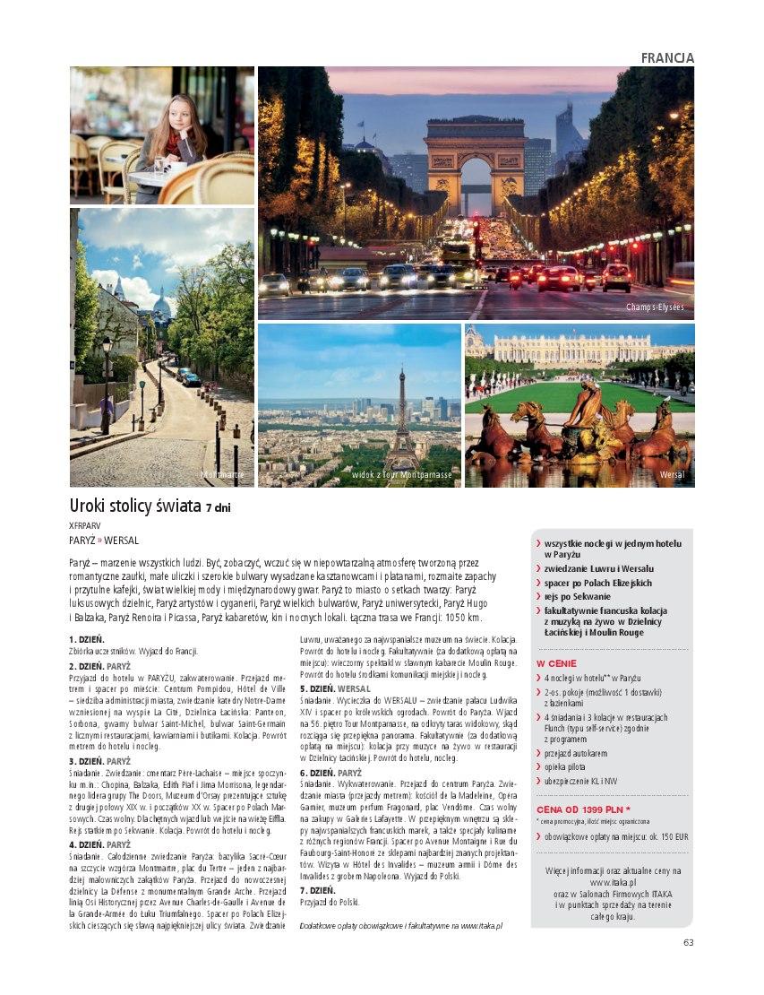 Gazetka promocyjna ITAKA str. 65