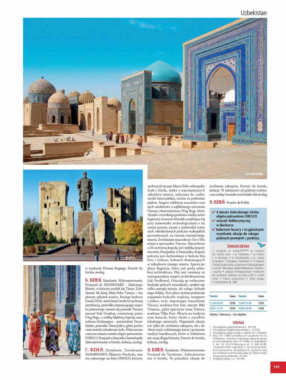 Gazetka promocyjna ITAKA str. 191