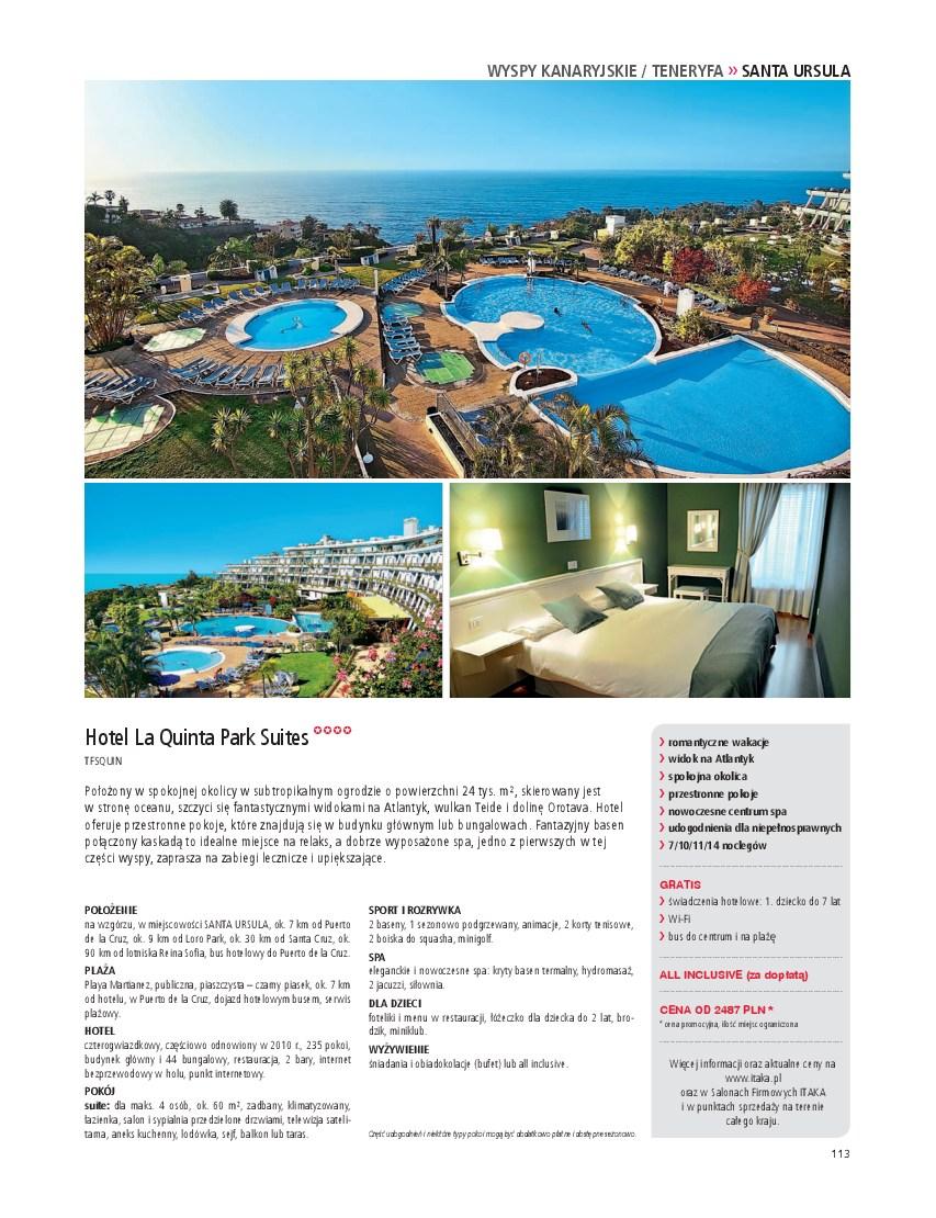 Gazetka promocyjna ITAKA str. 115