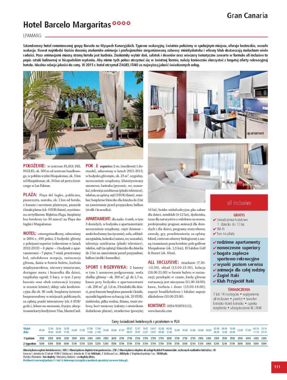 Gazetka promocyjna ITAKA str. 113