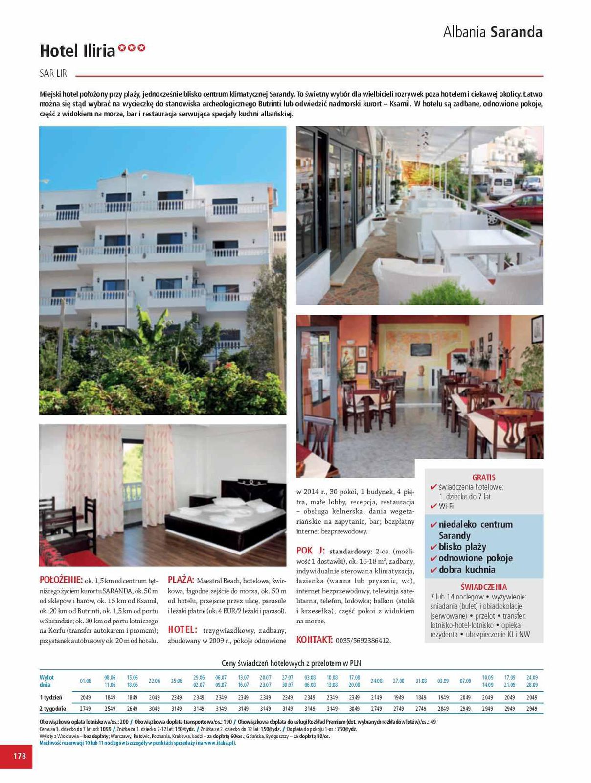 Gazetka promocyjna ITAKA str. 180