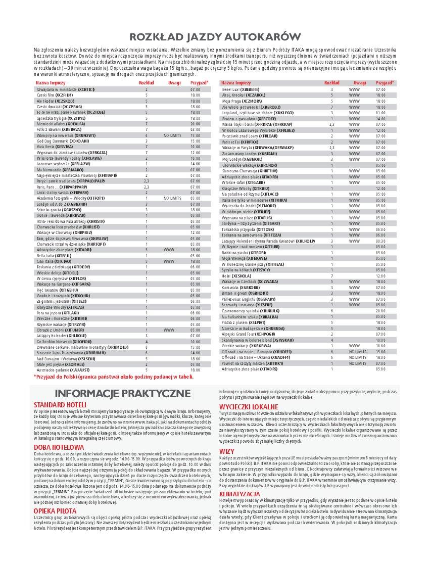 Gazetka promocyjna ITAKA str. 220