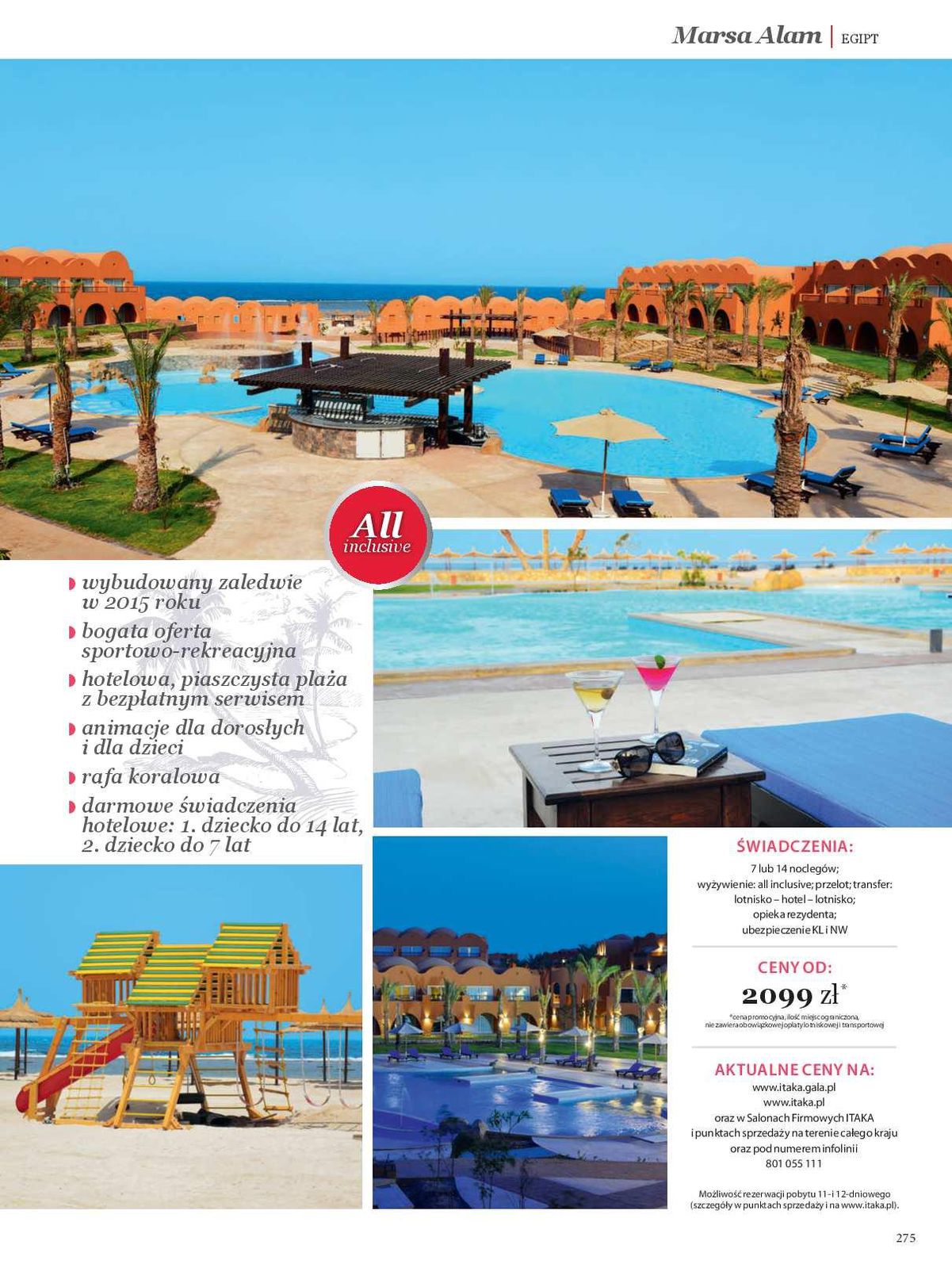 Gazetka promocyjna ITAKA str. 275