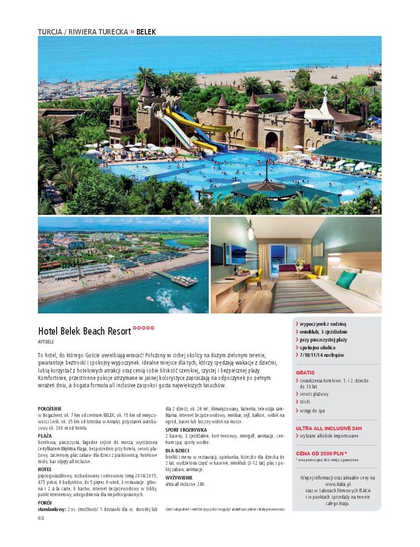 Gazetka promocyjna ITAKA str. 62