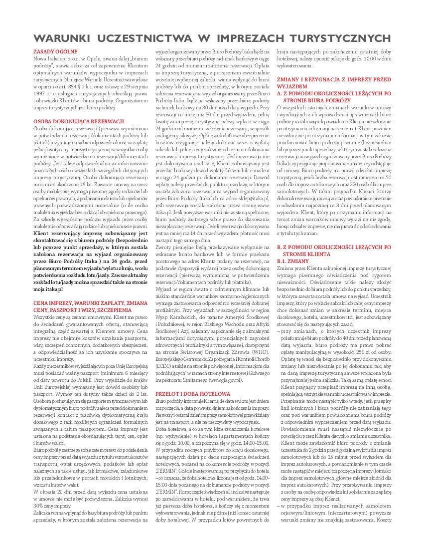 Gazetka promocyjna ITAKA str. 254