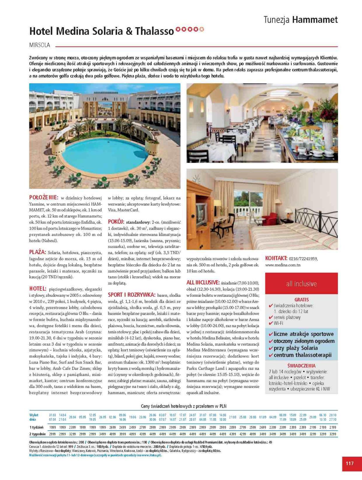 Gazetka promocyjna ITAKA str. 119