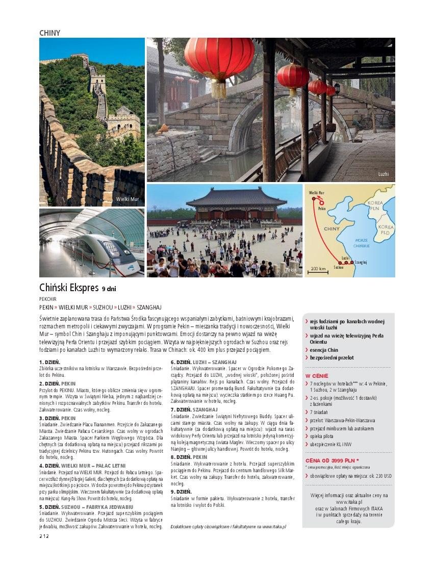 Gazetka promocyjna ITAKA str. 214