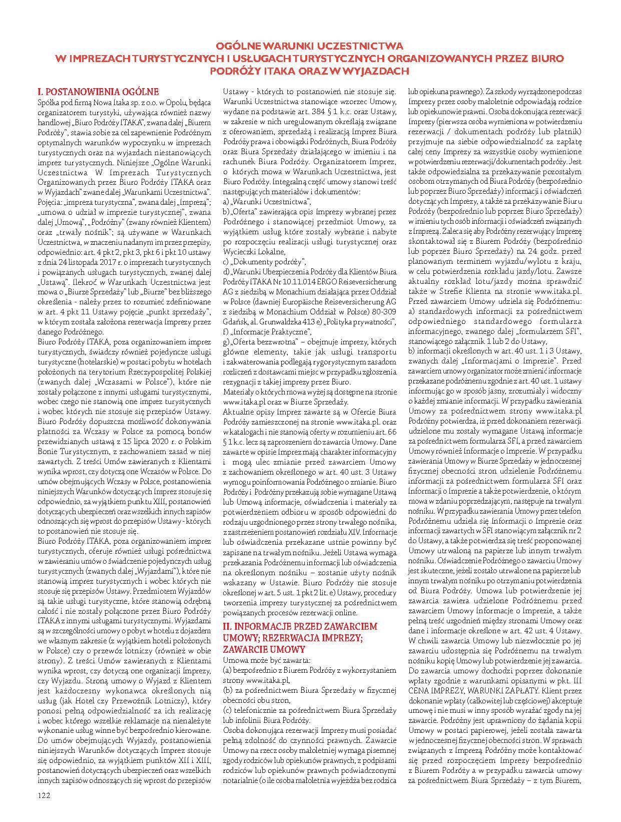 Gazetka promocyjna ITAKA str. 124