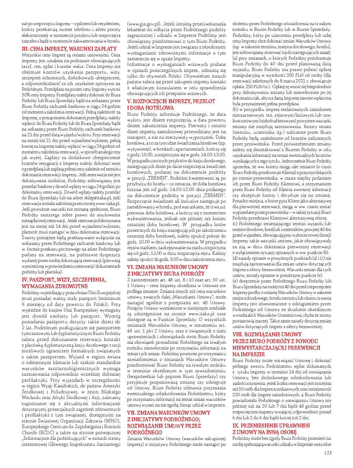 Gazetka promocyjna ITAKA str. 125