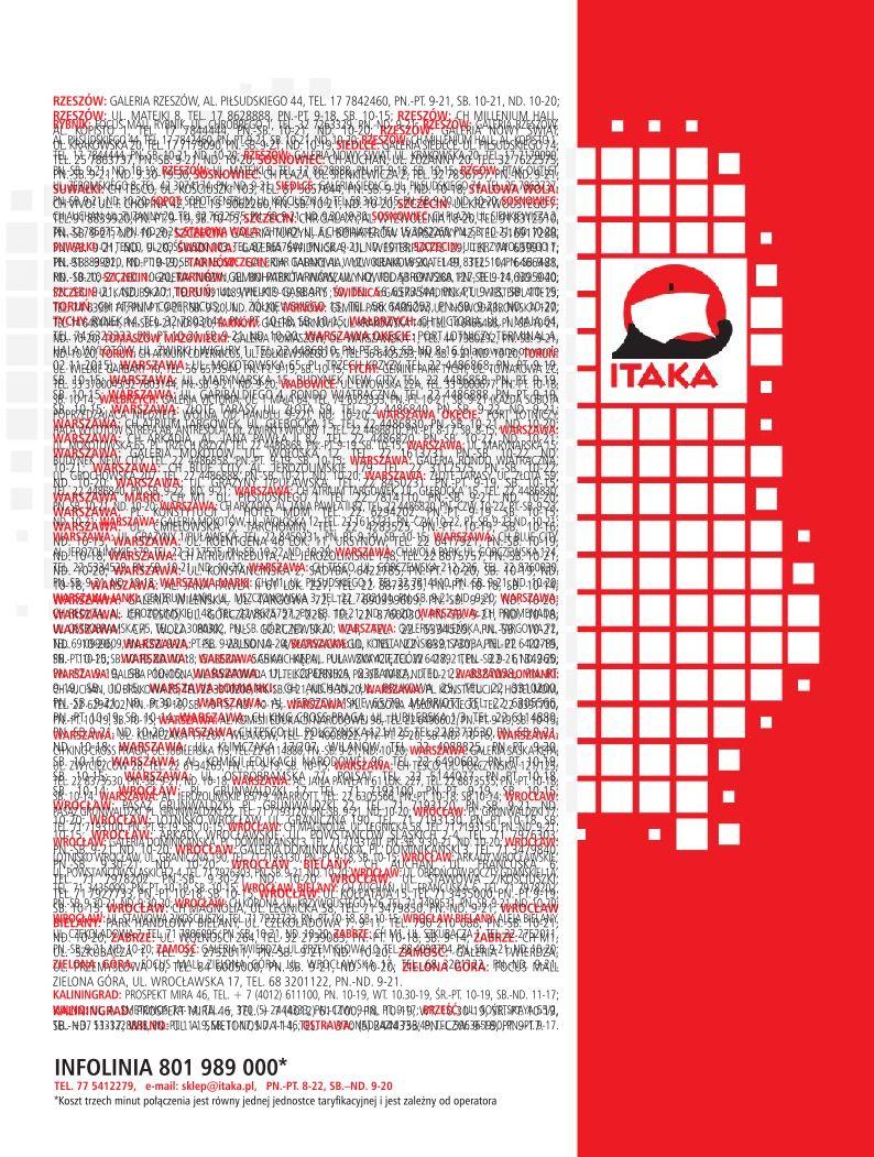 Gazetka promocyjna ITAKA str. 259